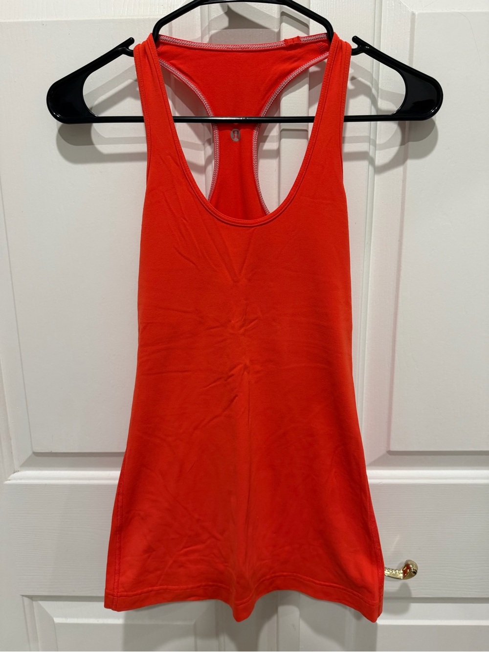 Lululemon women’s orange size 2 cool racerback tank top